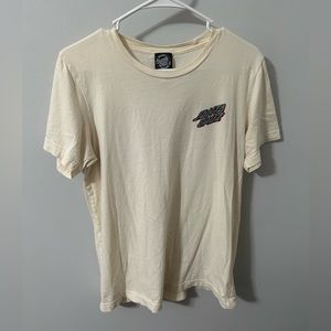 off white santa cruz graphic tee